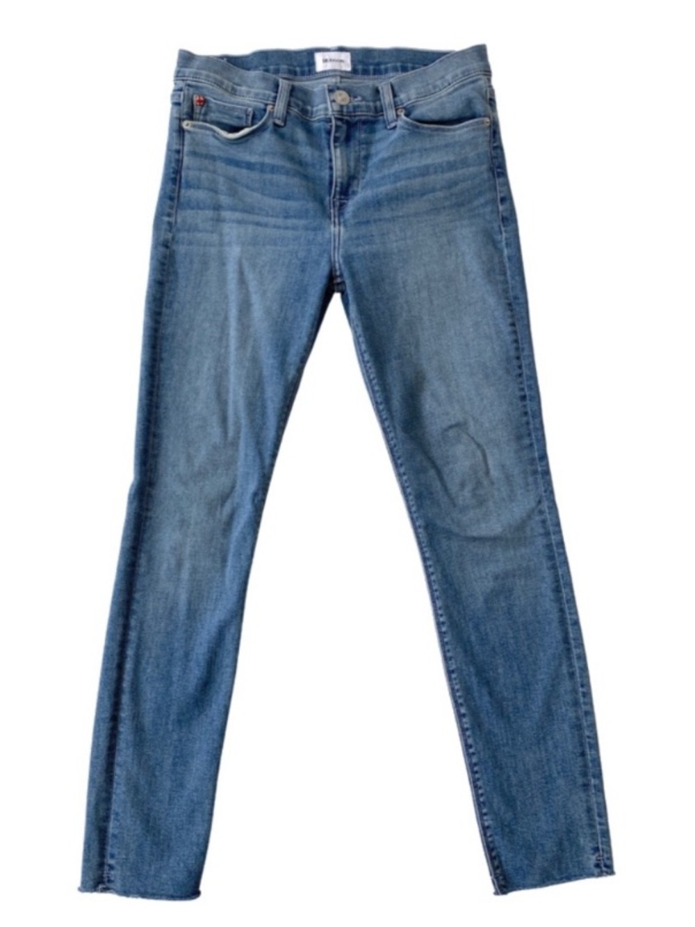 Hudson Natalie Super Skinny Mid Rise Light Wash Jeans Size 28